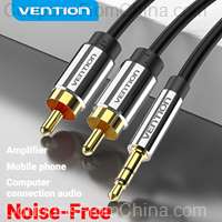 Vention Alloy Audio Cable RCA Jack 3.5mm 1m