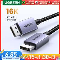 Ugreen DisplayPort 1.4 Cable 8K 60Hz 1m