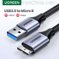 Ugreen USB-A/USB-C to Micro B Cable 3A 1m