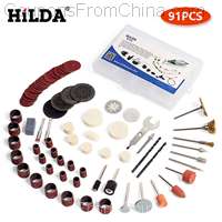 HILDA 92Pcs Wood Metal Engraving Rotary Tool Accessories