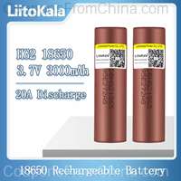 10pcs LiitoKala 3.7V 18650 HG2 3000mAh Battery