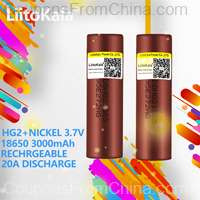 4pcs LiitoKala HG2 18650 Battery 3000mAh