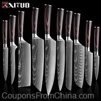 XITUO Kitchen Knives 10 pcs.