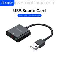 ORICO Portable USB External Sound Card