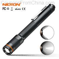 NICRON B22W LED Pocket Pen Flashlight