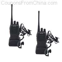 2x BAOFENG BF-888S Walkie Talkie