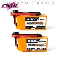 3Pcs CNHL 4S 14.8V RC Battery 850mAh 70C XT60