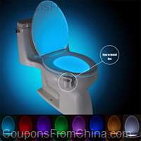 PIR Toilet Motion Sensor Seat Night Light Updated Version