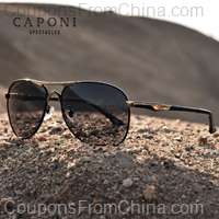 CAPONI Driving Photochromic Sunglasses Polarized