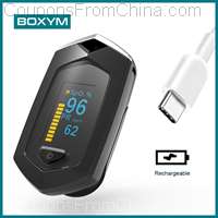 BOXYM Medical Rechargeable Finger Pulse Oximeter