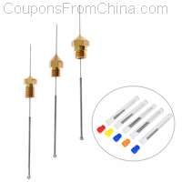 10Pcs Stainless Steel Nozzle Cleaning Needles for 3D Printers