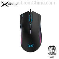 Delux M625 PMW3360 Gaming Mouse