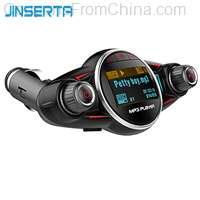 JINSERTA E0551-BT08 Wireless Bluetooth Car MP3 Player FM Transmitter