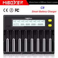 Miboxer C8 8 Slots Battery Charger