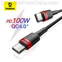 Baseus USB-C to USB Type-C Cable 100W 1m