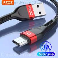 PZOZ 1m Micro USB Cable 3A