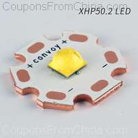 XHP50.2 LED with 20mm 6V DTP Copper Plate for Flashlight