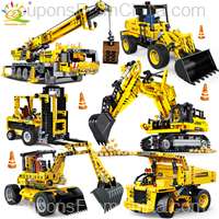 HUIQIBAO Crane Building Blocks 655pcs [EU]