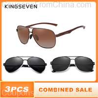 3 pcs. KINGSEVEN Polarized Sunglasses
