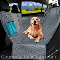 PETRAVEL 162x153cm Dog Car Seat Cover Waterproof