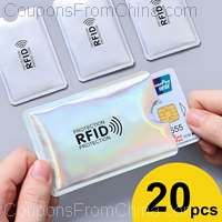 Anti Rfid Card Holder 10 pcs.