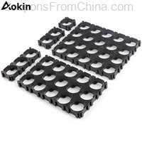 Aokin 20pcs 18650 Lithium Cell Cylindrical Battery Case