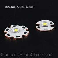 Luminus SST40 6500k with DTP Copper Board for Flashlight