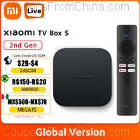 Xiaomi Mi TV Box S 2nd Gen. BT5.2 2/8GB