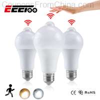EeeToo Night Light LED Bulb with PIR Sensor 15W