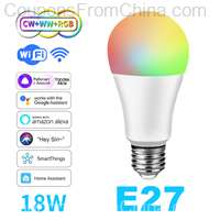 LED E27/B22 WiFi Smart Bulb 15W