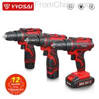 WOSAI 12V WS-3012-A2 Electric Screwdriver with 2 Batteries