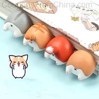 Cute Cartoon Cat Dog Hamster Bookmarks
