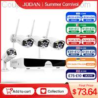 Jooan 3MP WiFi CCTV System with 4 Cameras [EU]