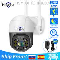 Hiseeu 2MP 1080P Wifi PTZ Camera ONVIF