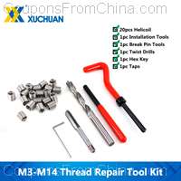 25pcs Thread Repair Tool Kit M8