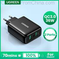 UGREEN QC3.0 36W 2 Ports USB Charger
