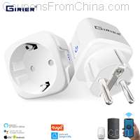 16A EU Smart Wifi Power Plug with Power Monitor