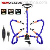 NEWACALOX Table Clamp Soldering Helping Hand