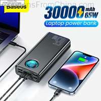 Baseus 65W Power Bank 30000mAh USB-C PD with 100W Cable