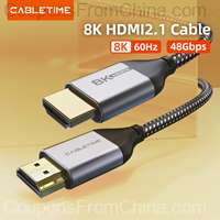 CABLETIME 4K@60Hz HDMI 2.1 Cable 1m