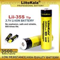LiitoKala Lii-35S 18650 3.7V 3500mAh Battery