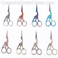 Colorful Stainless Steel Antique Scissors