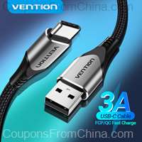 Vention USB Type-C Cable 3A 0.25m