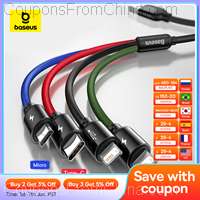 Baseus 3 in 1 USB Cable 0.3m