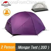 Naturehike Camping Tent 2 Person Mongar 20D [EU]